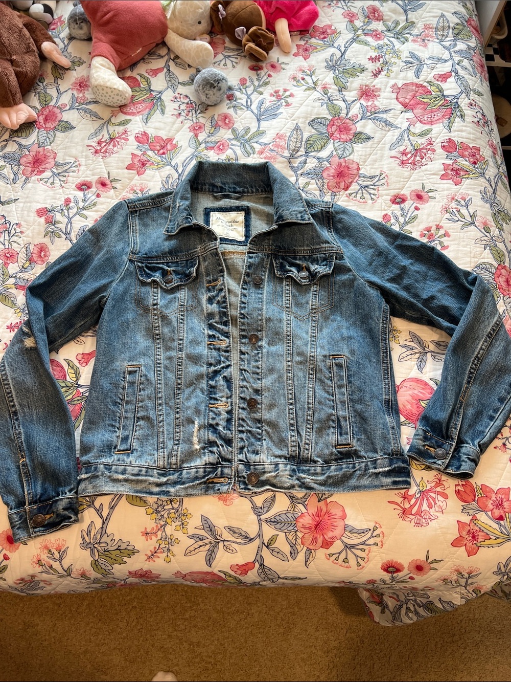 Abercrombie and Fitch Jean Jacket M